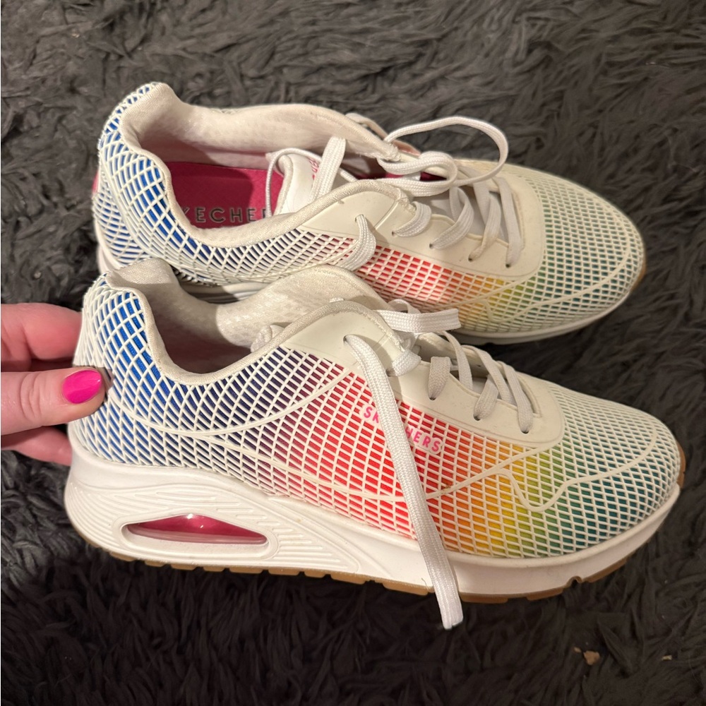Skechers Women's Colorful Mesh Sneakers